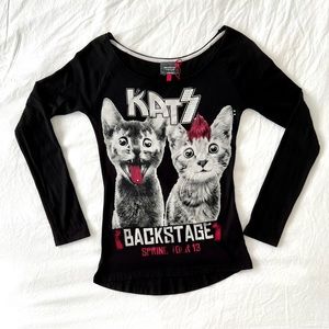 NWT BSK for Gothic Girl KATS Long Sleeved Tee
